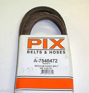 7540472 Pix Belt Compatible With MTD 754-0472, 954-0472 (5/8"x83.75") - Picture 1 of 2