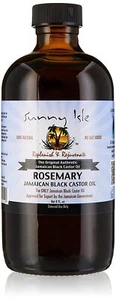 Sunny Isle Jamaican Black Castor Oil Rosemary 8oz 4oz Replenish Rejuvenates Skin - Picture 1 of 13