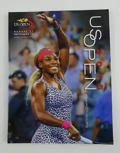 Serena Williams 2015 US Open Championships Tennis Program New York City Magazine - Picture 1 of 4