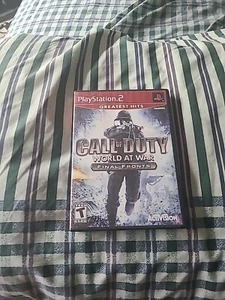 Call of Duty: World at War Final Fronts PS2 - CASE & MANUAL ONLY - NO GAME - Picture 1 of 3