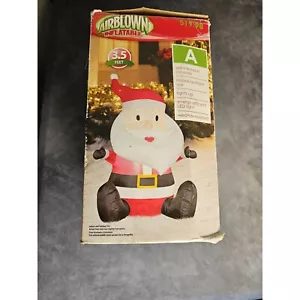 Airblown Weihnachten Weihnachtsmann Outdoor Auto aufblasbar Gartendekoration 3,5 Fuß - Bild 1 von 7