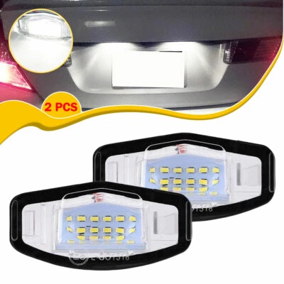 Luces LED de matrícula para Honda Accord Civic Odyssey Acura TSX TL ajuste directo Foto 1 de 4