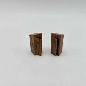 Inodoro privado/exterior escala 1/87 calibre HO - Imagen 1 de 3