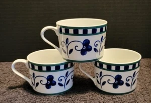 Firenze SL 110 Flat Bottom Cups by MIKASA (Spal Portugal) Set of 3 - Picture 1 of 9