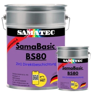 Sellado 2 en 1 pintura de suelo pintura de hormigón pintura 2K revestimiento suelo sótano BS80 - Imagen 1 de 42