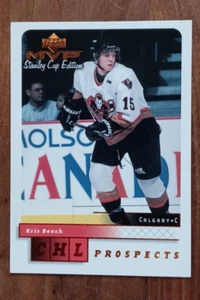 2000 Upper Deck - CHL Prospects - Kris Beech Card #214 - Picture 1 of 2