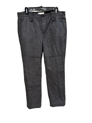 Jack Spade Men's Wool Pants 34"x 26.5" Charcoal Grey Slim Fit Wide beltloop - Image 1 of 4