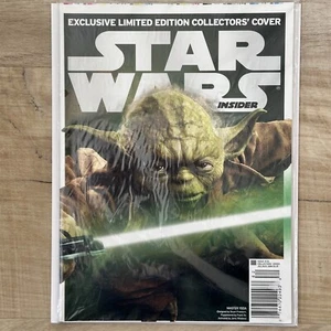 STAR WARS INSIDER #102 2008 COPERTINA ESCLUSIVA DA COLLEZIONE "MASTER YODA" HTF RARA! - Foto 1 di 11