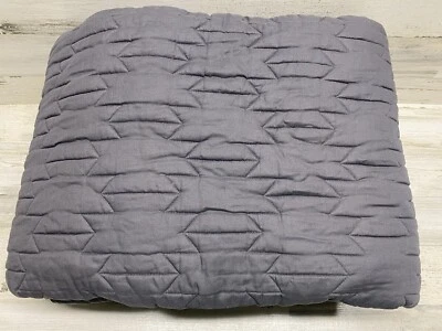 without tags Hotel Collection Shash Dine Plateau Quilted Full  Queen Coverle G2U - Image 1 of 4