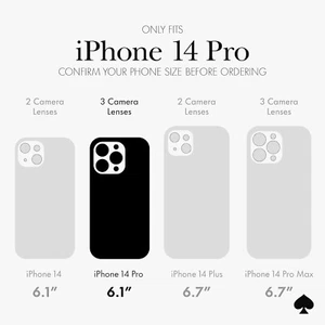 Kate Spade New York Apple iPhone 14 Pro Protective Case - Picture 1 of 25