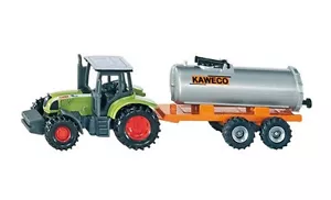 SIKU 1642 BLISTER PACK CLAAS 697 ATZ Tractor Kaweco Vacuum Tanker Diecast Model - Picture 1 of 1