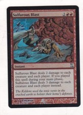 MTG: Time Spiral: Foil: Sulfurous Blast