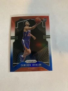 2019-20 Panini Prizm Red White & Blue Cameron Johnson #257 Rookie RC - Bild 1 von 2