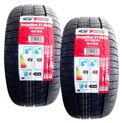 195 50 R13 C 104/101N Reifen Anhänger Trailer GT-Radial KargoMax ST-6000 2 Stück - Bild 1 von 2