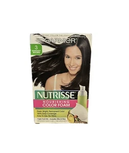 Nutrisse Nourishing Color Foam 3, Darkest Brown Hair color, 1 Box - Picture 1 of 5