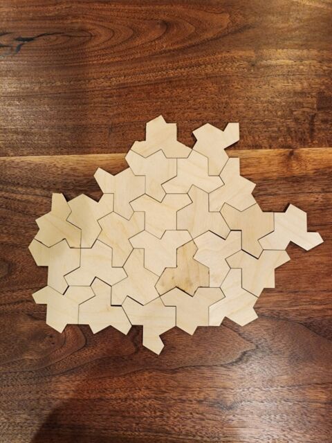 Agate 3d Wooden Puzzle Toys Board Games Brain Teaser Irregular