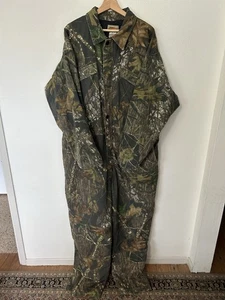 FieldStaff Camouflage Insulated Coverall Sz XL Heavy Hunting Mossy Oak Break Up - Picture 1 of 16
