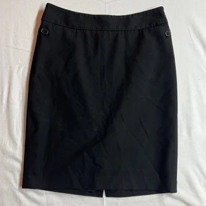 Falda lápiz para mujer The Limited talla 0 hasta la rodilla forrada cremallera lateral abertura trasera usada en excelente estado - Imagen 1 de 7