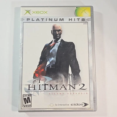 Hitman 2 Silent Assassin Xbox Platinum Hits + Reg Card - Complete With Manual - Image 1 of 4
