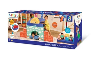 Battat Cloud Castle Foam Fort Building Set with 5 Multicolor Toddler NEW - Picture 1 of 8