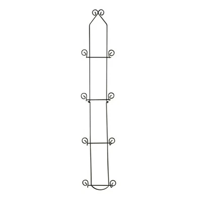 Vertical Wall Plate Rack, Black Display (4 Tiers) - Lightweight & Durable - C... - Image 1 of 4