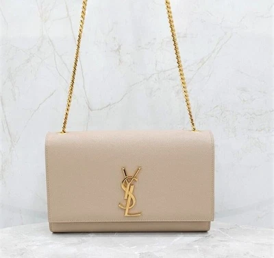 Saint Laurent Grandde Poudre Leder Kate Medium Kettenhandtasche 364022 148617577 - Bild 1 von 4