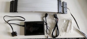 Lian Li Strimer Plus V2 24-Pin ATX LED-Verlängerungskabel - 200mm (PW24-PV2) - Photo 1/3