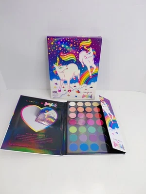 Morphe X Lisa Frank 35B Artistry Eyeshadow Palette Unicorn Prancing  - Image 1 of 4
