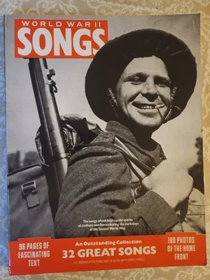 WORLD WAR 2 SONGS - 32 GREAT SONGS BOOK - Good Cond - FREEPOST - Image 1 of 4