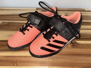 Zapato de levantamiento de pesas Adidas Powerlift para mujer talla 6,5 brillo solar/negro - Imagen 1 de 11