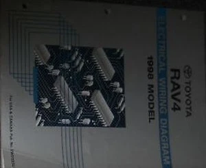 Diagrama De Cableado Eléctrico EWD Manual De Servicio De Taller Toyota RAV4 1998 - Imagen 1 de 1