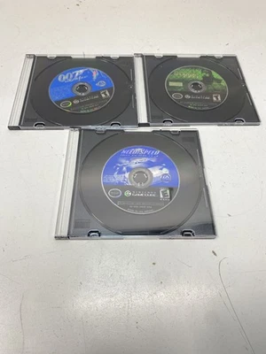 GameCube Bundle: Splinter Cell, 007 Nightfire & NFS Hot Pursuit 2 (Discs Only) - Image 1 of 4