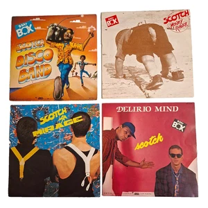 SCOTCH Lot with 4 Singles electronic italo disco synth 1980s pop EX/EX - Picture 1 of 5