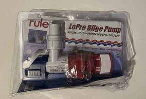 Rule LP900S Bilge Pump 900 GPH LoPro Automatic Bilge Pump 29-LP900S - Picture 1 of 4