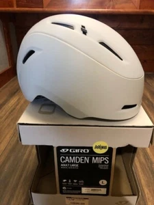 Giro Camden MIPS Winterhelm mattweiß L 59–63 cm mit Licht - Bild 1 von 4