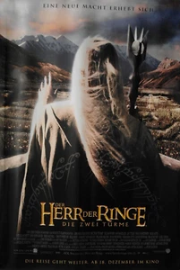 DS875 - Gerollt/KINOPLAKAT - DER HERR DER RINGE - Die zwei Türme - Picture 1 of 2