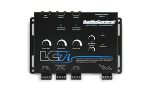 CONVERTIDOR DE SALIDA DE LÍNEA DE AUDIO CONTROL LC7i / 6 CANALES con AccuBASS - NEGRO **NUEVO** - Imagen 1 de 1