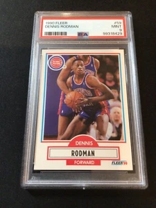 Dennis Rodman ~ 1990 Fleer ~ #59 PSA 9 MINT - Bild 1 von 2