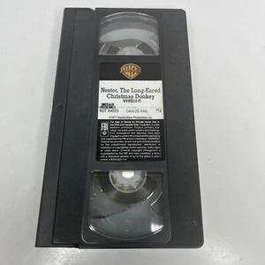 Nestor The Long Eared Christmas Donkey VHS No Case - Picture 1 of 2
