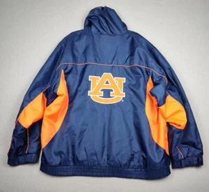 Auburn University Tigers Parka Jacket 2XL 90s Style G-III Apparel Licensed READ - Picture 1 of 11