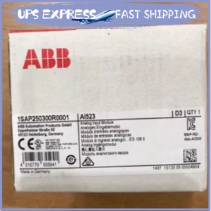 New ABB 1SAP250300R0001 AI523 D2 Analog Input Module GN - Picture 1 of 1