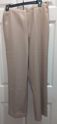 NWT, Alfred Dunner, Khaki, Classic Fit, Pull On Pants Women's 8 PETITE  - Image 1 of 4