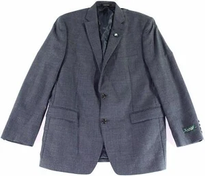 Lauren by Ralph Lauren Mens Blazer Lexington Ultraflex Wool Coat Blue 44 L - Picture 1 of 1