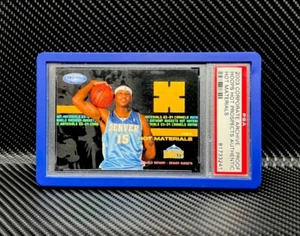 2003 Fleer Hoops Hot Prospects Carmelo Anthony Corporate Archive Proof PSA RC - Picture 1 of 3