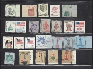 US Scott # 1581 /1623 Americana Complete Set of 24 MNH - Picture 1 of 1