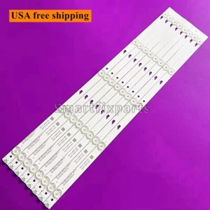 LED Backlight Strips For Toshiba 55L510U18 55U36CMC 55L2600C 006-P1K3486A - Picture 1 of 7
