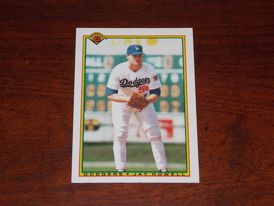 BASEBALL CARD 1990 BOWMAN JAY HOWELL #83 - Image 1 of 1
