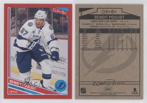 2013-14 O-Pee-Chee Wrapper Redemption Red Border Benoit Pouliot #2