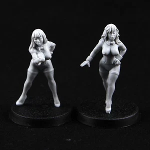 Bunnies #2 Vers.2 naked girls Pin up Brother Vinni's Studio BVG53 Resina Nuevo - Imagen 1 de 9