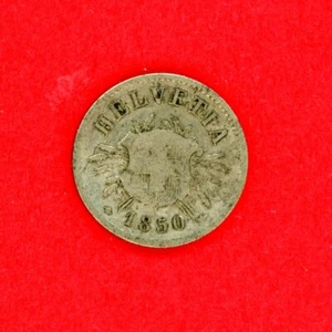 SUIZA 5 RAPPEN 1850 KM #5 FINO+. - Imagen 1 de 2